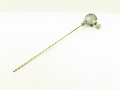 Tempco RTD00727 Temperature Sensor Thermocouple 18" Probe 1/2"npt 100 Ohm