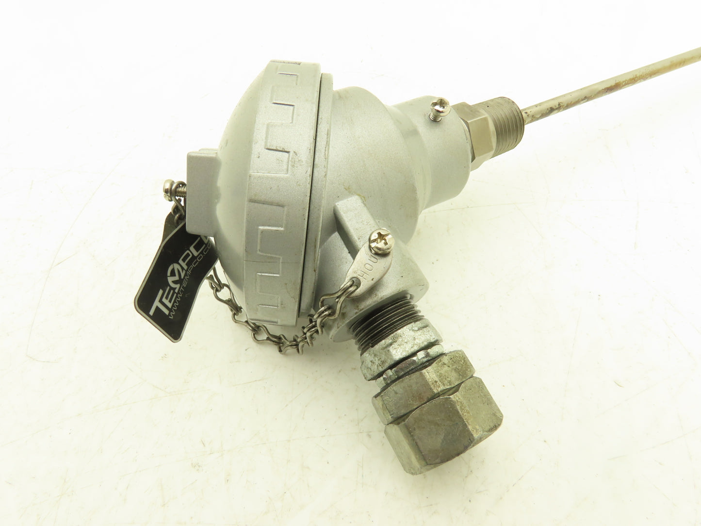 Tempco RTD00727 Temperature Sensor Thermocouple 18" Probe 1/2"npt 100 Ohm