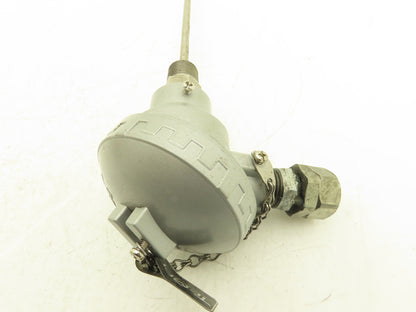 Tempco RTD00727 Temperature Sensor Thermocouple 18" Probe 1/2"npt 100 Ohm