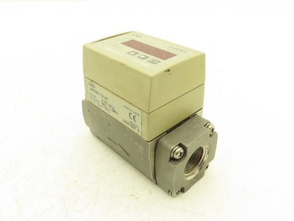 CKD Fluerex WFK5027-15-A5 Karman Vortex Flow Meter Sensor 3-27L/min Rc 1/2"