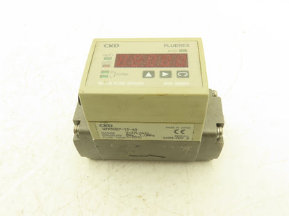 CKD Fluerex WFK5027-15-A5 Karman Vortex Flow Meter Sensor 3-27L/min Rc 1/2"