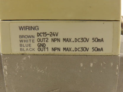 CKD Fluerex WFK5027-15-A5 Karman Vortex Flow Meter Sensor 3-27L/min Rc 1/2"