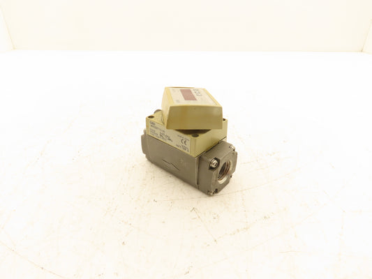 CKD Fluerex WFK5027-15-A5 Karman Vortex Flow Meter Sensor 3-27L/min 1/2"  *Read*
