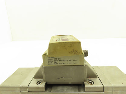 CKD Fluerex WFK7050-20-A5 Karman Vortex Flow Meter Sensor 10-50L/min 3/4" *Read*