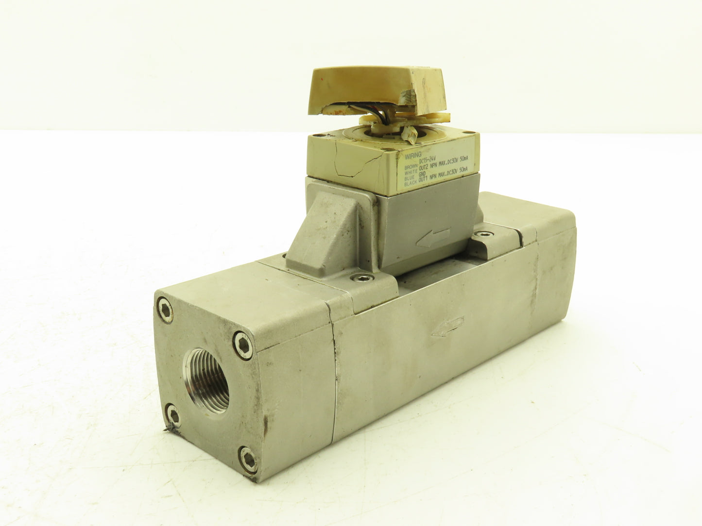 CKD Fluerex WFK7050-20-A5 Karman Vortex Flow Meter Sensor 10-50L/min 3/4" *Read*