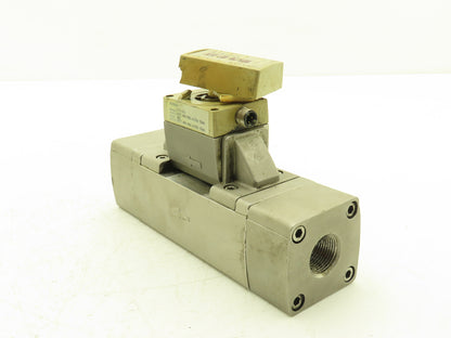 CKD Fluerex WFK7050-20-A5 Karman Vortex Flow Meter Sensor 10-50L/min 3/4" *Read*