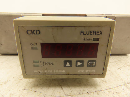 CKD Fluerex WFK7200-40-A1 Karman Vortex Flow Meter Sensor 40-200L/min 1-1/2"