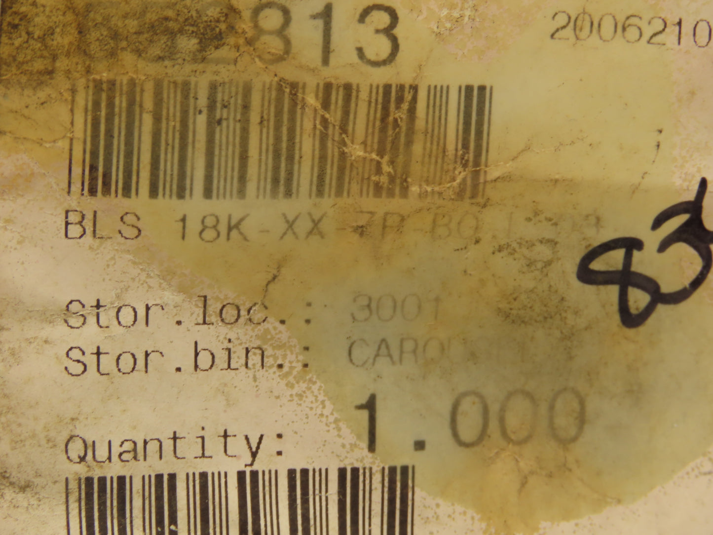 Balluff BLS-18K-XX-7P-B0-L-03 Photoelectric Sensor Through beam 18mm x 80mm