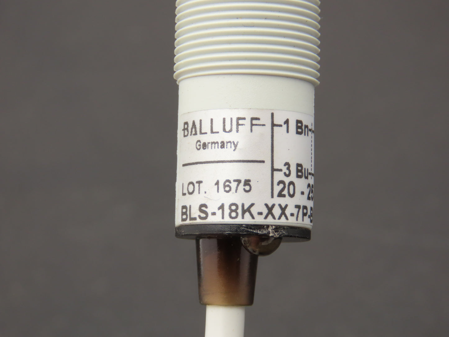 Balluff BLS-18K-XX-7P-B0-L-03 Photoelectric Sensor Through beam 18mm x 80mm