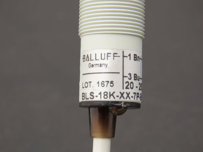 Balluff BLS-18K-XX-7P-B0-L-03 Photoelectric Sensor Through beam 18mm x 80mm