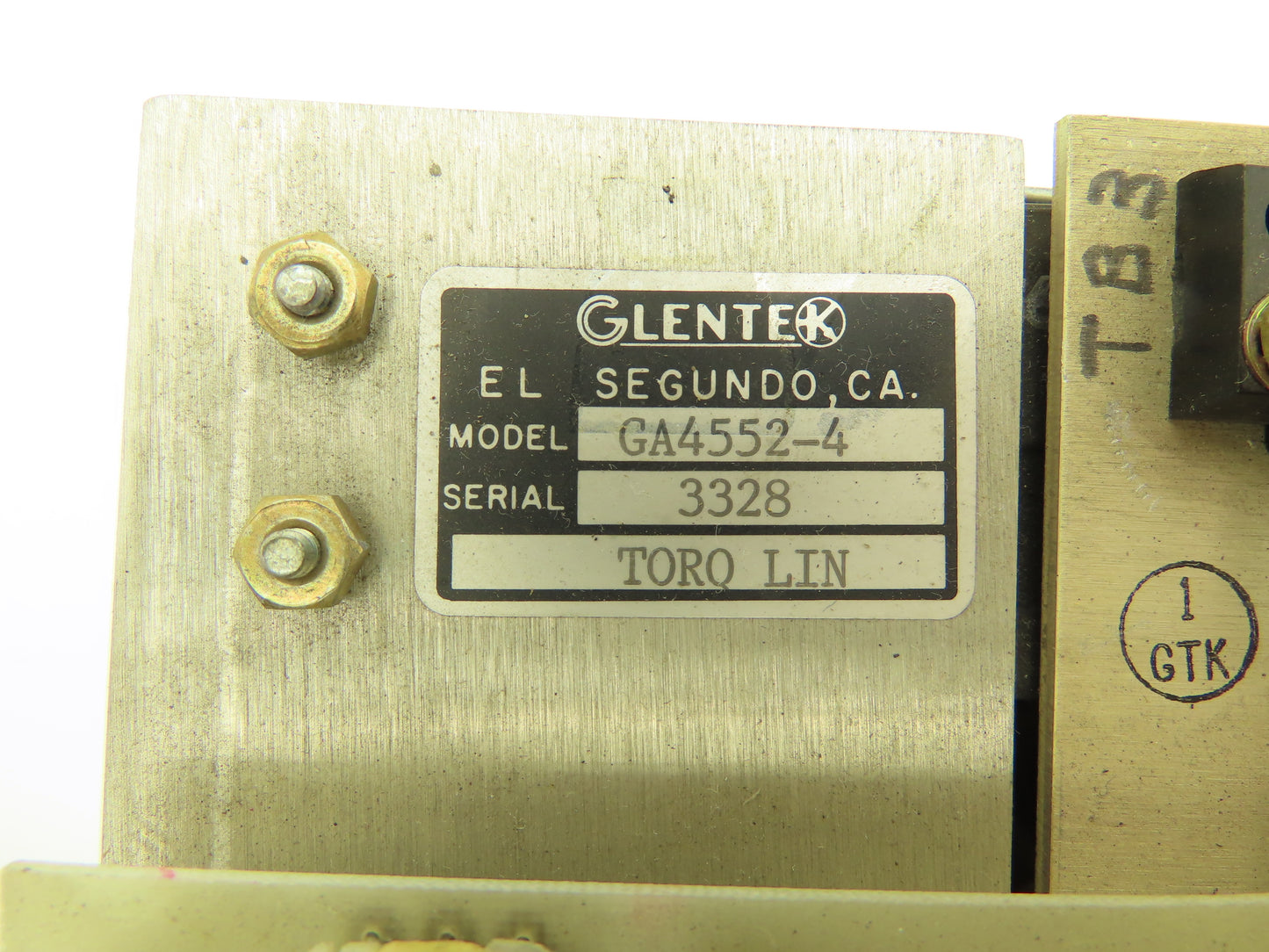 Glentek GA4552-4 Torque-Lin Motor Control Module