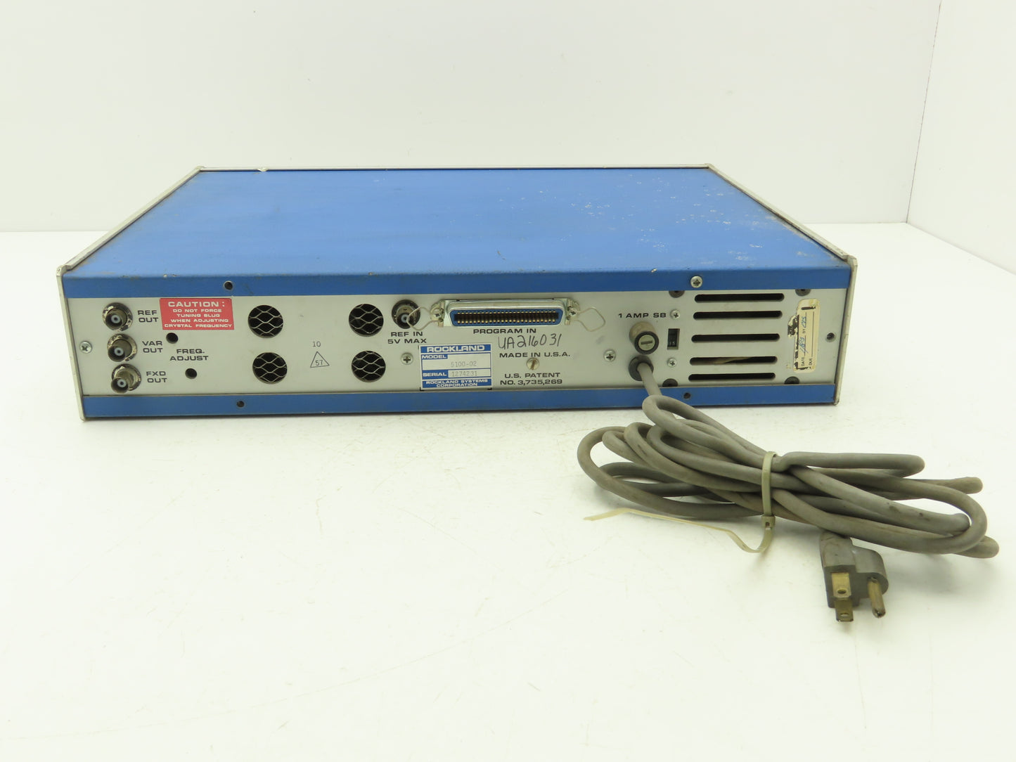 Rockland Model 5100-02 Frequency Synthesizer DC 2MHz Output