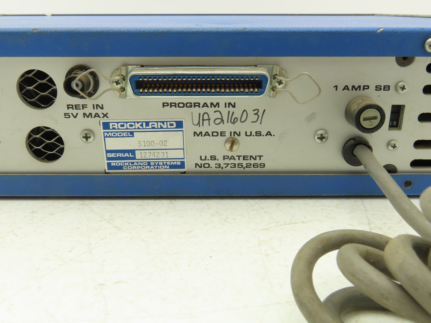 Rockland Model 5100-02 Frequency Synthesizer DC 2MHz Output