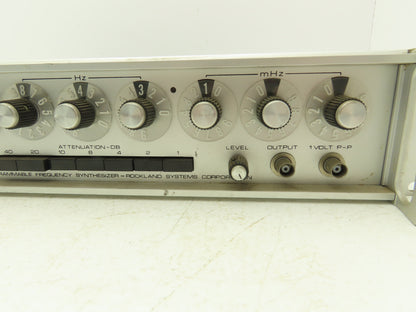 Rockland Model 5100-02 Frequency Synthesizer DC 2MHz Output