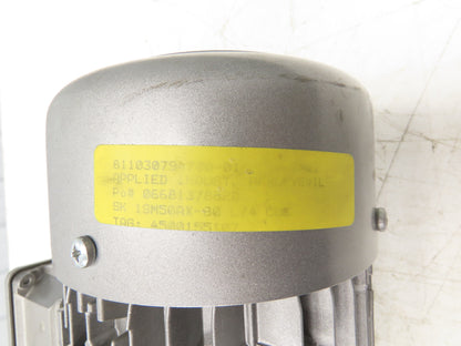 Nord 1SM50AX-80L/4 CUS Gearmotor 5:1 Ratio 330 RPM .75kw 230/460V Hollow Shaft