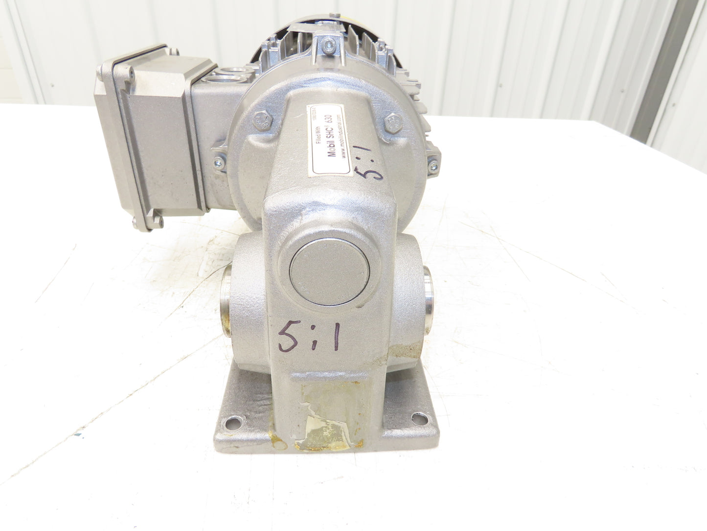 Nord 1SM50AX-80L/4 CUS Gearmotor 5:1 Ratio 330 RPM .75kw 230/460V Hollow Shaft