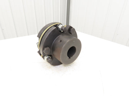 Zero-Max CD Composite Disc Flex Shaft Coupling 2-1/4"x 75mm Bore Set Screw Hubs