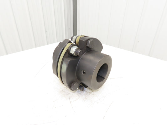 Zero-Max CD Composite Disc Flex Shaft Coupling 2-1/4"x 75mm Bore Set Screw Hubs