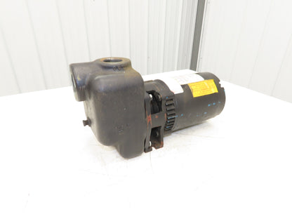 Dayton 4UA64 Self Priming Centrifugal Pump 3/4"NPT 3/4Hp 230/460V 3PH