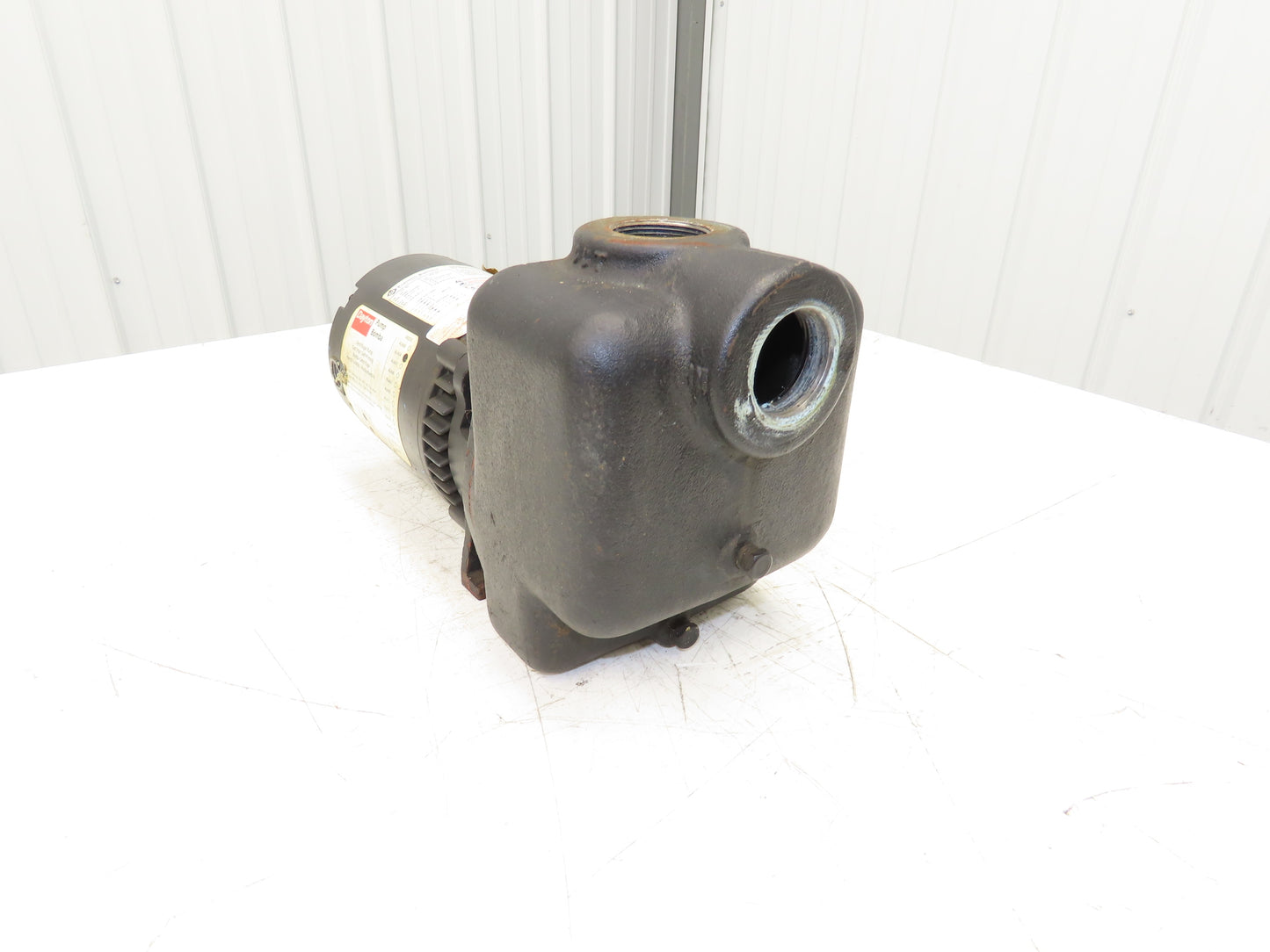 Dayton 4UA64 Self Priming Centrifugal Pump 3/4"NPT 3/4Hp 230/460V 3PH