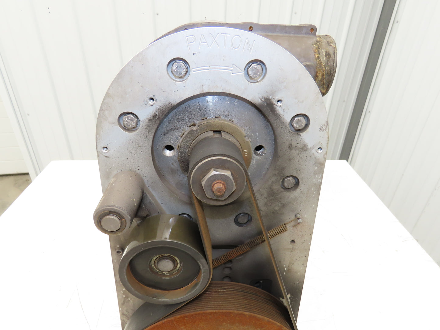 Paxton AT700 Centrifugal Blower 500 CFM 10Hp 3500 RPM 230/460V 3PH Belt Drive
