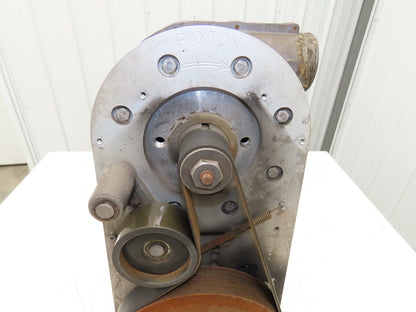 Paxton AT700 Centrifugal Blower 500 CFM 10Hp 3500 RPM 230/460V 3PH Belt Drive