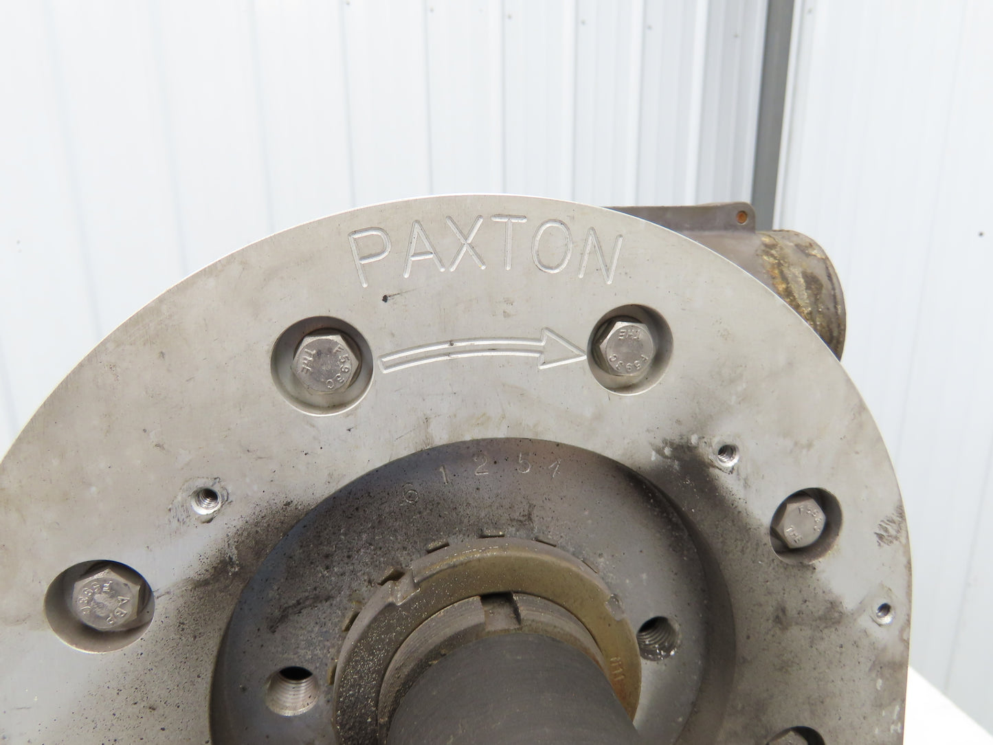 Paxton AT700 Centrifugal Blower 500 CFM 10Hp 3500 RPM 230/460V 3PH Belt Drive