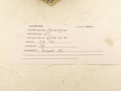 Jet Equipment & Tool Spindle Sander Motor 3/4Hp 1720 RPM 115/230V 1PH