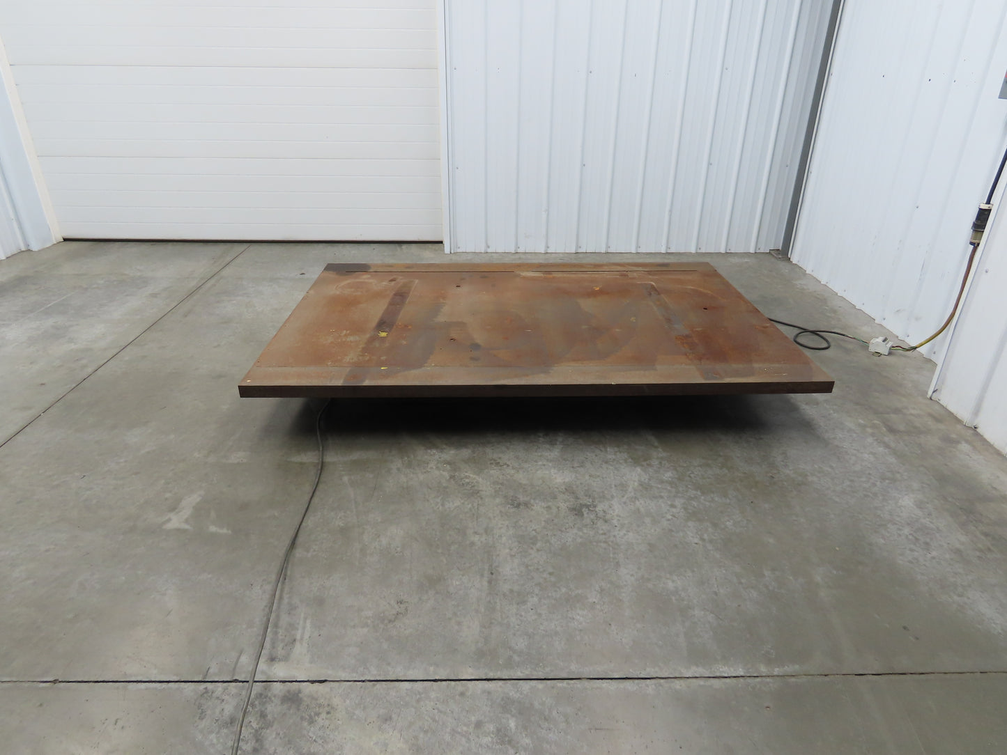 Pentalift 7P484 4000lbs Hydraulic Scissor Lift Table 48" Travel 88x60" Top 3Ph