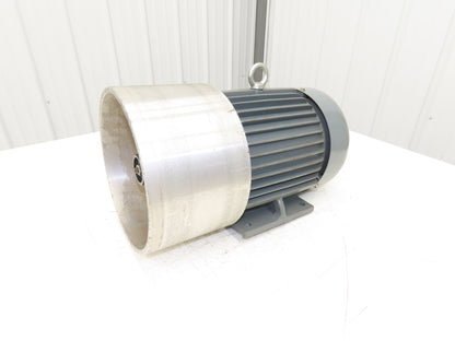 Superb Electric TEIFH Pin Router Motor w/Pulley 7.5Hp 1720/3450RPM 460V 3PH 112M