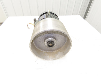 Superb Electric TEIFH Pin Router Motor w/Pulley 7.5Hp 1720/3450RPM 460V 3PH 112M