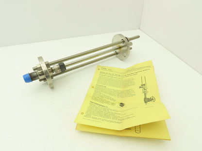 PSE Series 120 PAR 70 Stainless Steel Hot Tap Flow Sensor Flange Tie Rod 3/4"NPT