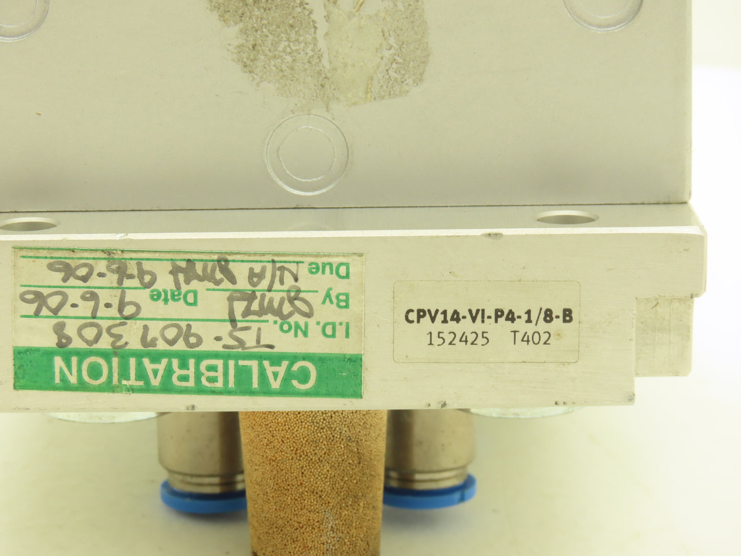 Festo CPV14-GE-ASI-4E4A-Z-M8 Pneumatic 4-Station Solenoid Valve Manifold 24VDC