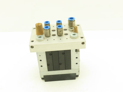 Festo CPV14-GE-ASI-4E4A-Z-M8 Pneumatic 4-Station Solenoid Valve Manifold 24VDC