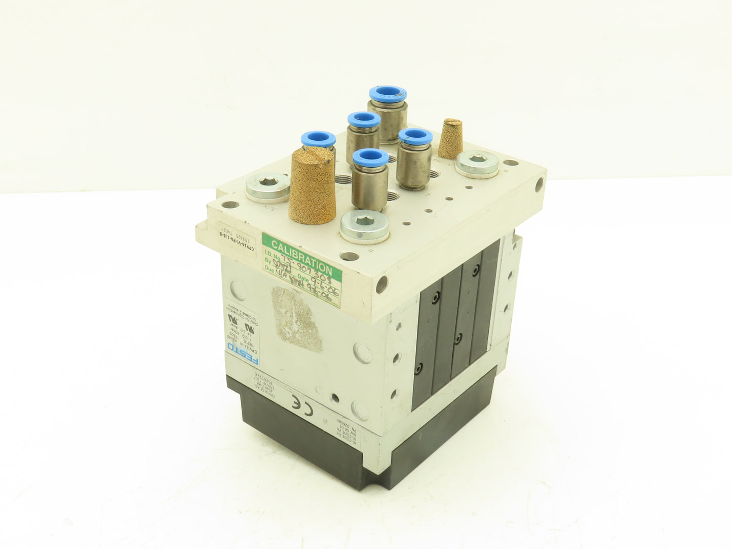 Festo CPV14-GE-ASI-4E4A-Z-M8 Pneumatic 4-Station Solenoid Valve Manifold 24VDC