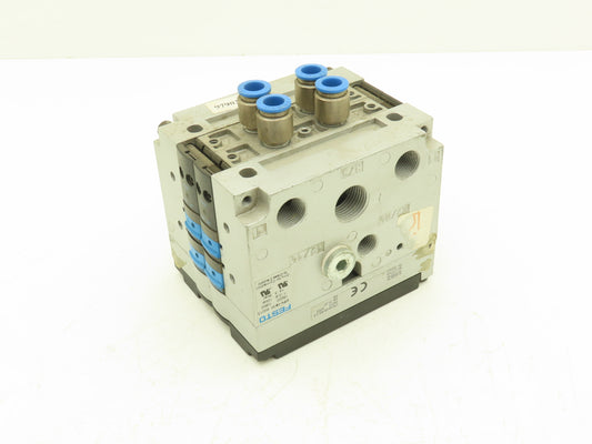 Festo CPV18-GE-ASI-2-Z Pneumatic 2-Station Solenoid Valve Manifold 24VDC 185886