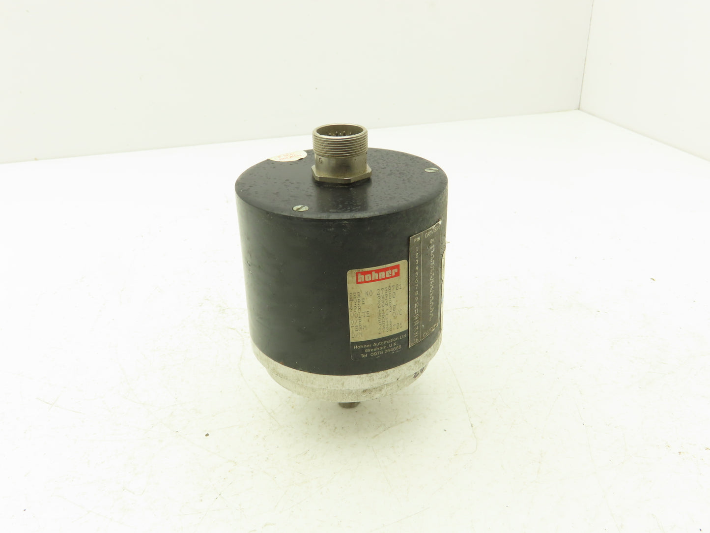 Hohner Automation 3KP80 Absolute Rotary Encoder 12mm Shaft 2048 PPR 11-30VDC