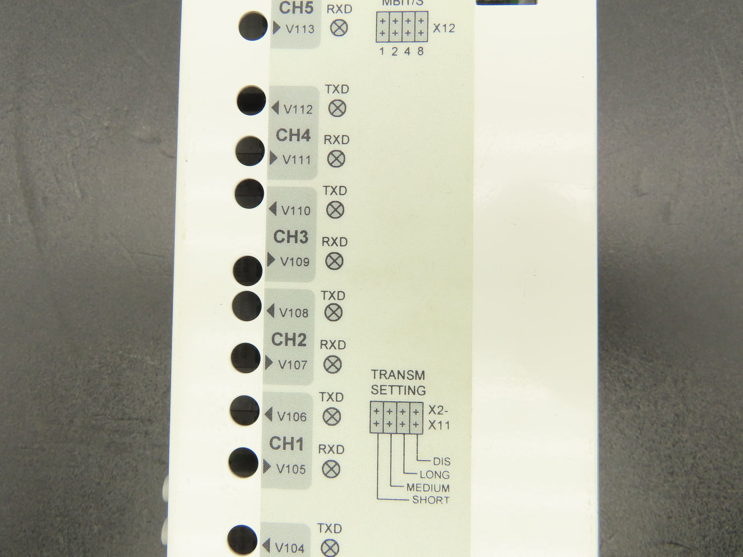 ABB NDBU-95 DDCS Branching Unit 9 Channel 24 VDC
