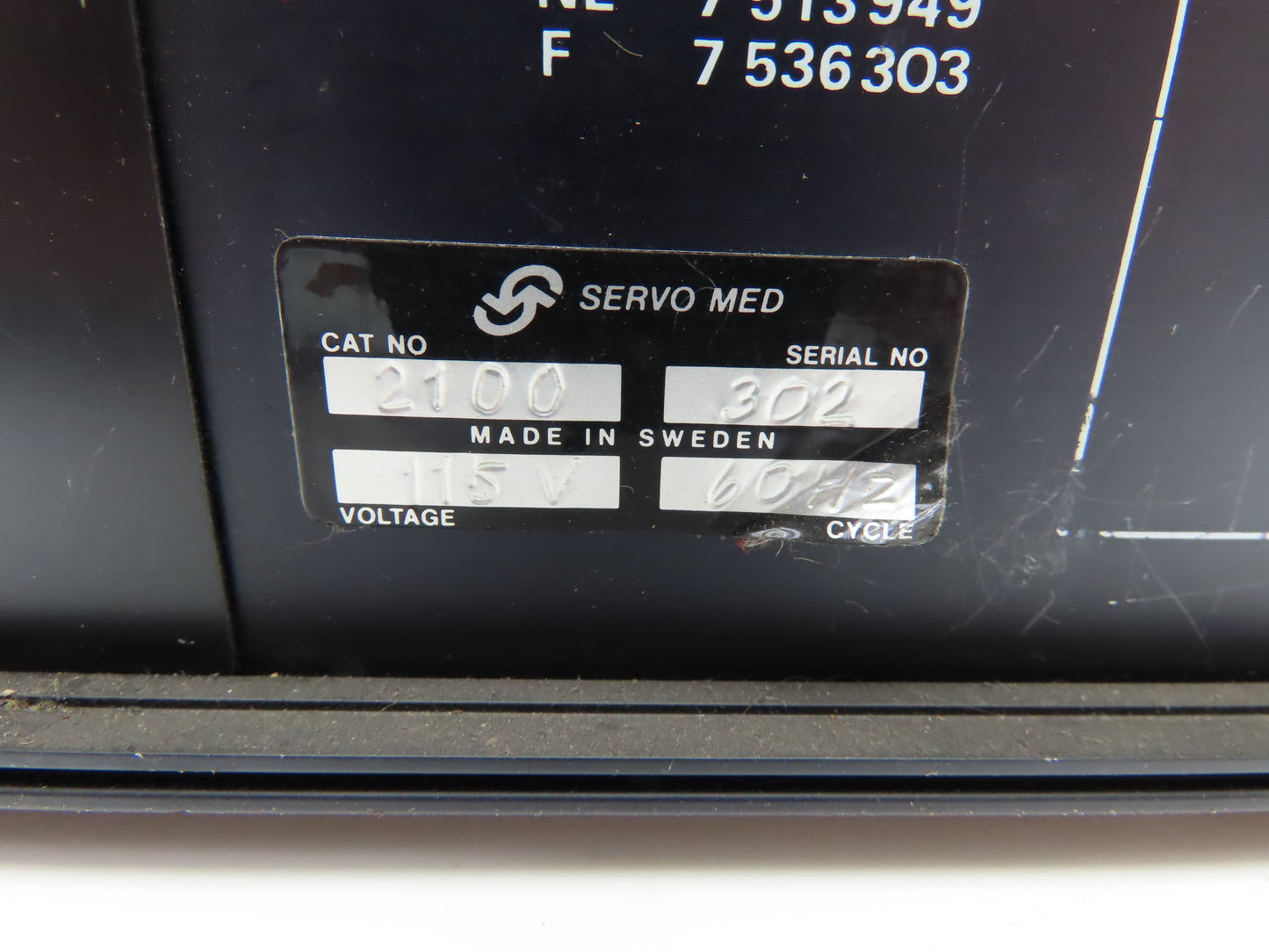 Servomed AB 2100 Evaporimeter Unit EP1 115VAC