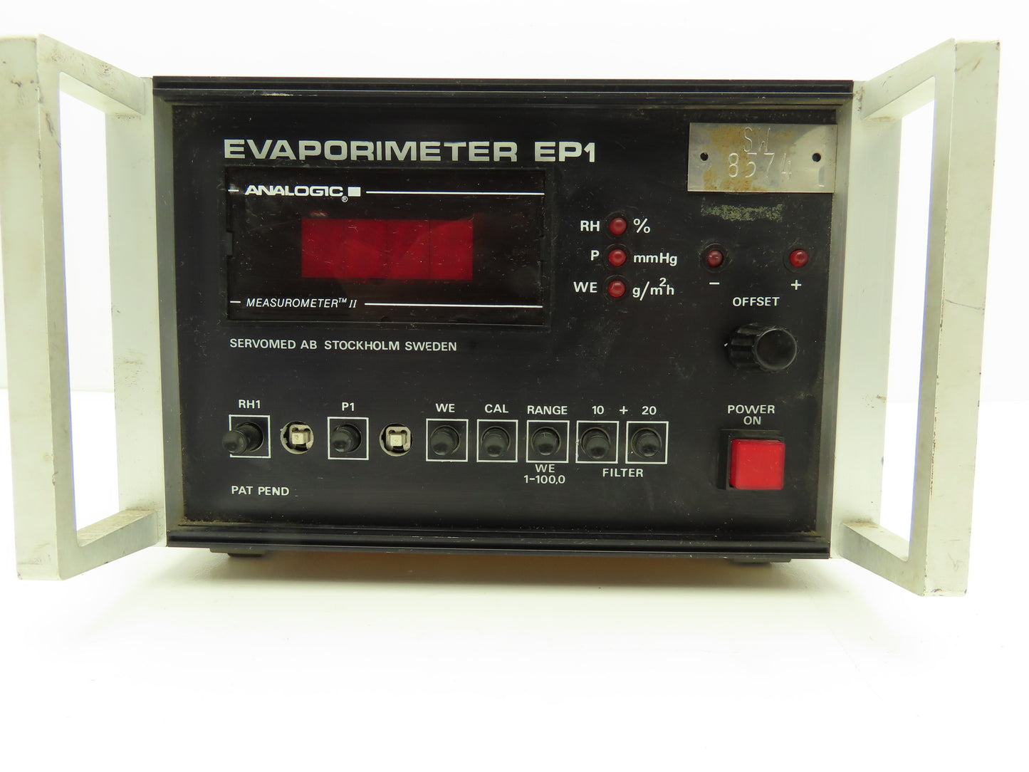 Servomed AB 2100 Evaporimeter Unit EP1 115VAC