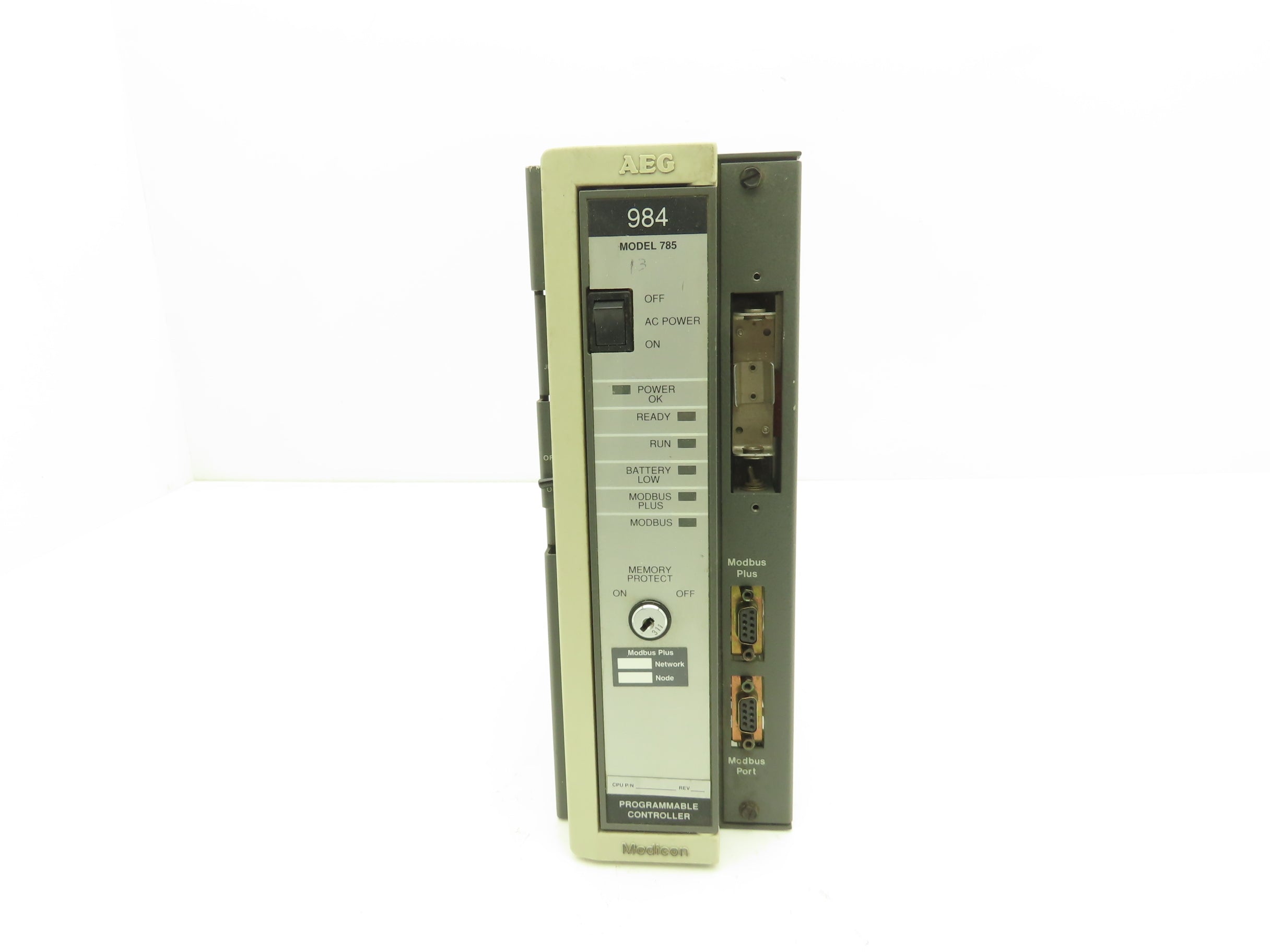 Modicon AEG PC-F984-785 PLC Programmable Controller I/O Module 115/220 ...