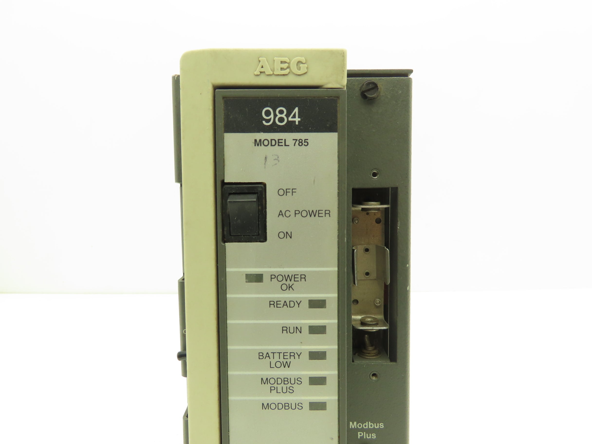 Modicon AEG PC-F984-785 PLC Programmable Controller I/O Module 115/220 ...