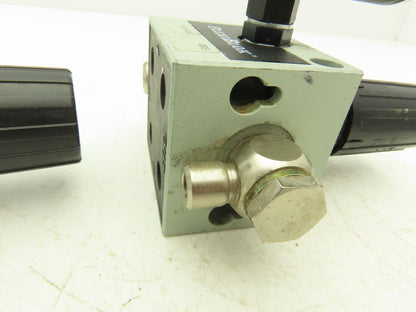 Numatics R22KG021 Pneumatic Air Pressure Regulator 1/4" NPT Ports Gauge Lot of 6