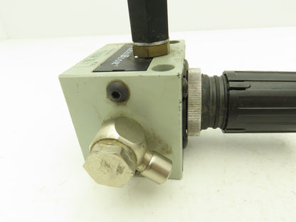 Numatics R22KG021 Pneumatic Air Pressure Regulator 1/4" NPT Ports Gauge Lot of 6