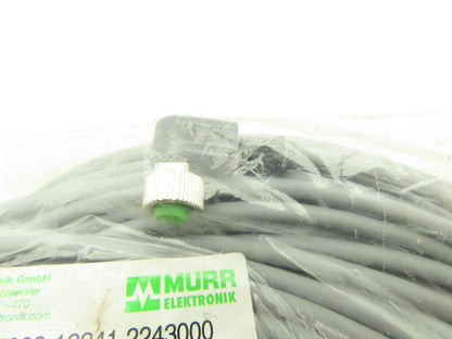 Murr Elektronik 7000-12341-2243000 M12 Female 90 Degree Shielded 30 Meter Cable