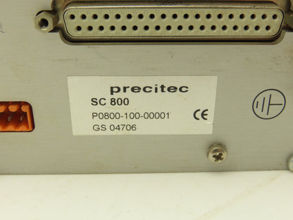 Precitec SC 800 AC Servo Drive CFC 30 I/O Controller Unit P0800-100-00001