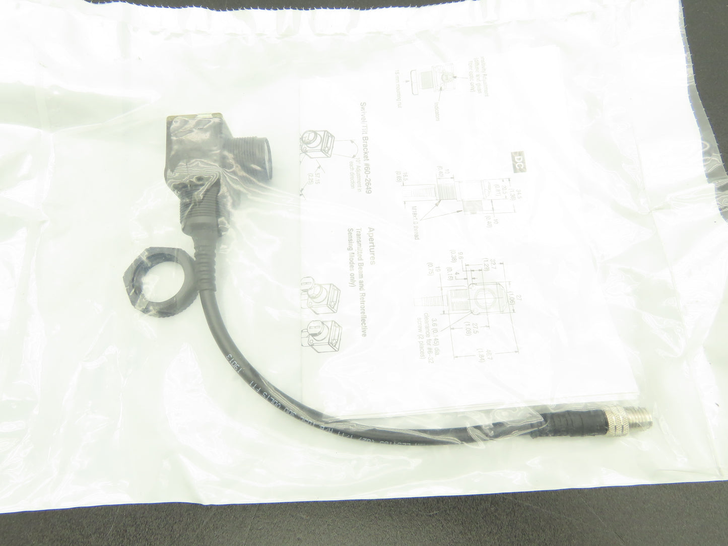 Allen Bradley 42EF-R9MPBV-Y4 Photoswitch Rightsight Transmitted Beam 4m 11-30VDC