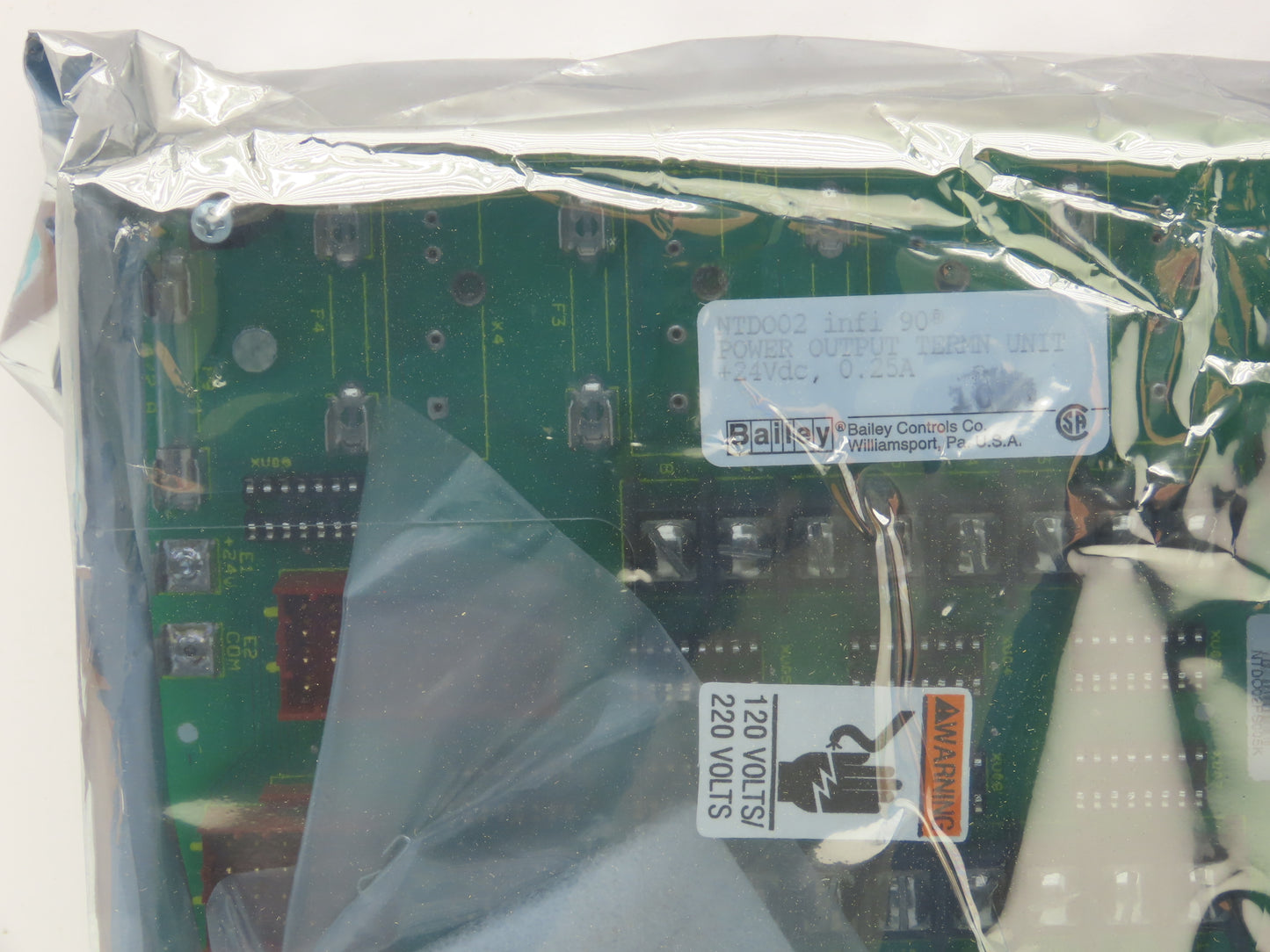 Bailey NTD002 I/O Signal Termination Unit For Infi 90 Digital/Net 90 Systems