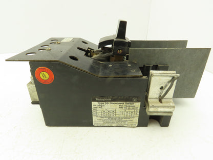 Westinghouse DS464R Disconnect Switch 200A 150Hp 600VAC 250VDC