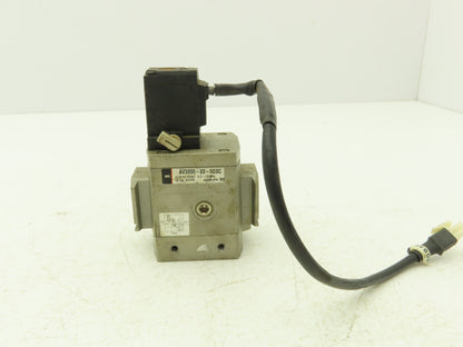 SMC AV3000-03-5GSC Pneumatic 2-Way Soft Start Solenoid Valve 24VDC 3/8" NPT